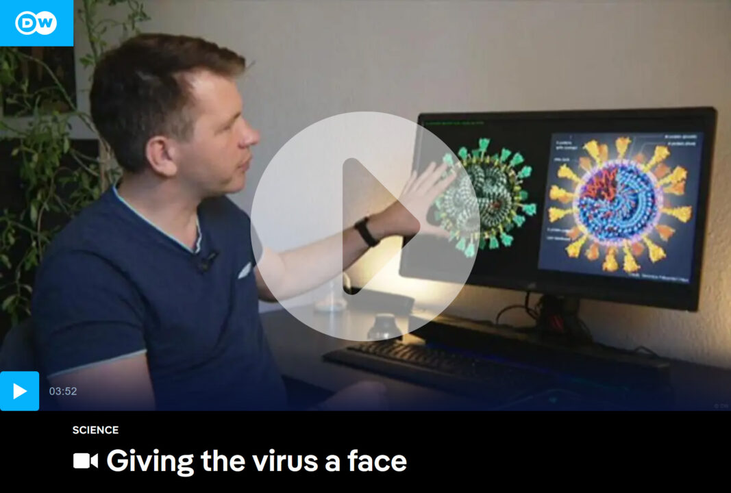 DW Video: Giving the virus a face